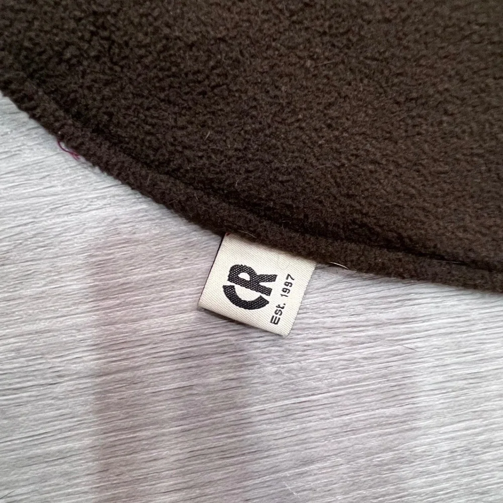 Companion Road Dog Jacket XL Burgundy Quilted Fleece‎ Lined Reflective Safety